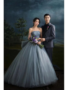 Nouvelle Robe de Soirée Féerique en Crochet à Bretelles Fines, Taille Naturelle, Longueur Thé, Silhouette Évasée et Volumineuse - Product Image 2