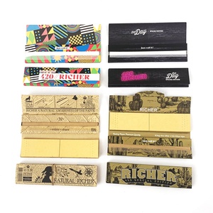 Papiers à rouler Richer naturels, 13 g/m², non enduits, écologiques, pour cadeaux et artisanat - Product Image 5