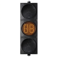 Feu de signalisation routière à LED avec minuteur de compte à rebours