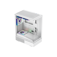 Boîtier PC Blanc en Gros, Châssis ATX Mid-Tower pour Gaming, Cabinet CPU USB3.0, Boîtiers d'Ordinateur de Jeu, Tours PC Gamer, Boîtier de Bureau
