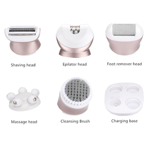 Depiladora Eléctrica Multifunción 5 en 1 sin Dolor con Pantalla LED de Potencia para Mujer, Removedor de Vello con Pinzas - Product Image 2