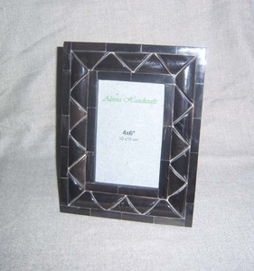 Marco de Fotos de Resina MDF con Incrustaciones de Hueso Multicolor, Estilo Moderno Indio, Ecológico, con Tamaño Personalizado para Decoración del Hogar u Hotel, Hecho a Mano - Product Image 4