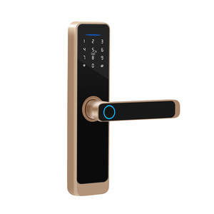 Wifi tuya <span class=keywords><strong>App</strong></span> đa quốc gia ngôn ngữ mật khẩu thẻ vân tay Keyless thông minh cửa xử lý khóa - Product Image 6