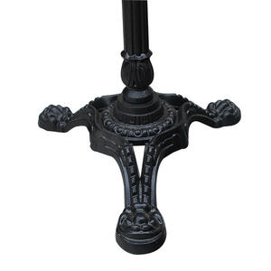 معدنية مستديرة لتناول الطعام أجزاء مخروطية هرمية ترايبود النحاس حامل القهوة قاعدة لطاولة القهوة - Product Image 3