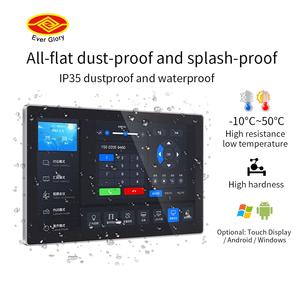 USB 23.8 inch Android Bảng điều chỉnh màn hình cảm ứng màn hình PC độ sáng cao chống chói không khung trở lại phía trước bezel VGA & DVI giao diện - Product Image 5