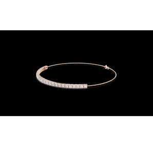 Brazalete de Tenis Clásico de Oro con Diamantes en Oro de 14K y 18K, Diamantes Cultivados en Laboratorio con Certificación IGI, Joyería Fina de Lujo Elegante - Product Image 5
