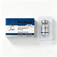 Étiquettes d'emballage de peptides, film BOPP holographique, 3 ml, 10 ml, 30 ml, RUO ODM