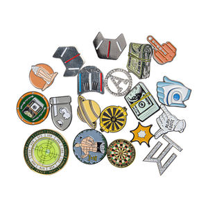 Marqueurs de balle de golf personnalisés colorés en gros, marqueurs de position de golf avec logo personnalisé, marqueurs magnétiques pour casquette de golf - Product Image 4