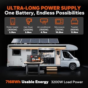 Batterie LiFePO4 12V 560Ah Protection basse température 250A BMS 7168Wh Stockage d'énergie pour système solaire Grille Home <span class=keywords><strong>Lithium</strong></span> Iron Pack - Product Image 6