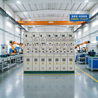 Vente en gros de matériel de commutation électrique industriel compact en métal pour intérieur, 3 phases, 12 kV, 10 kV, 630 A, isolé au gaz SF6, modulaire, IP67, RMU
