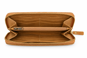 Portafoglio <span class=keywords><strong>in</strong></span> Carta Lavabile con Chiusura a Zip, Scomparti per Carte, <span class=keywords><strong>Tasca</strong></span> per Monete e Scomparti per Contanti, Personalizzabile all'Ingrosso - Product Image 3