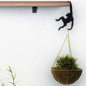 Modern Design Living Room Decoration Black <strong>Monkey</strong> Carbon Steel Metal Latch Kits Storage Metal <strong>Hook</strong> - Product Image 2