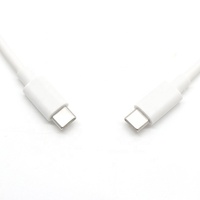 PD Cable USB de carga rápida Cable de cargador macho a macho tipo C para teléfono móvil