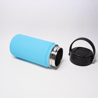 Bouteille d'eau isotherme portable Jiahe en acier inoxydable de 12 oz, sans BPA, pour les sports de plein air et la randonnée