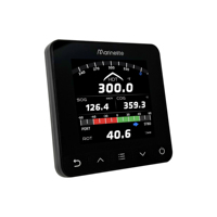 Instrument multifonction DC 24V pour l'électronique marine Lecteur de vitesse du vent de voile de 4.2 pouces Pare-brise étanche IPX7 pour bateaux