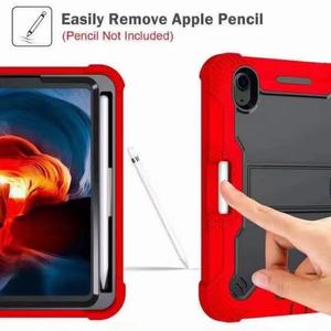 Funda Resistente para Tablet iPad Mini 7/Mini 6, a Prueba de Golpes, Híbrida, de Plástico Duro, con Soporte, para Niños - Product Image 4
