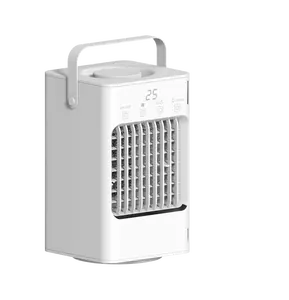 Usb Airconditioner Desktop Water Misting Koelventilator Draagbare Mini Desktop Koeler Luchtkoeling Waterventilator