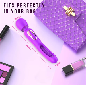 Vibrador de varita con eje oscilante, insertable, para estimulación vaginal, del punto G y del clítoris, juguete sexual para parejas, para mujeres. - Product Image 6