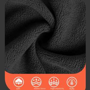 Pasamontañas de Invierno para Montar a Caballo, Cortavientos, Cálido, de una Pieza, de Forro Polar/Terciopelo, Unisex, Gorro de Bandito, Spandex/Poliéster, Pasamontañas Cálido - Product Image 4