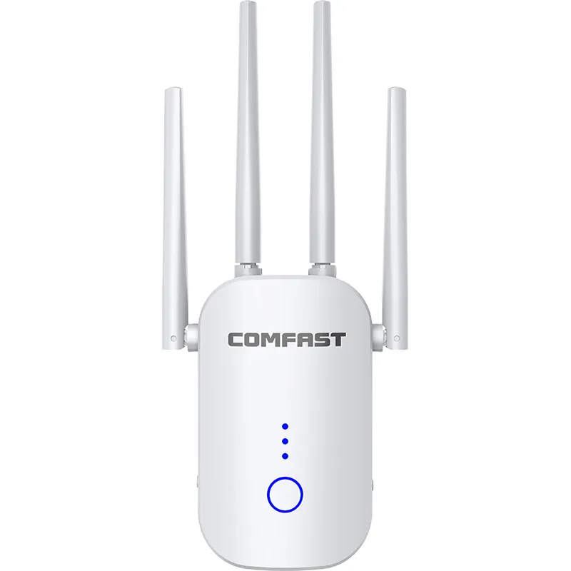 Comfast Hot Dual Band Wifi Repeater CF-WR758AC 1200mbps Network Booster Cell Phone Signal 5.8G Wireless Wifi Repeater AP Routers