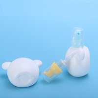 Botol Berbentuk Mickey Mouse 250Ml 8Oz dengan Pompa Busa 28Mm untuk Sampo Bayi Botol Busa Mandi Dispenser Mousse Cetak Kustom