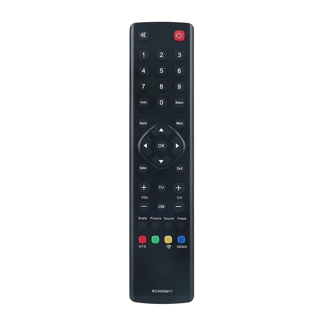 RC3000M11 Replace Remote Control Fit for DEHA Smart Television RC3000M11