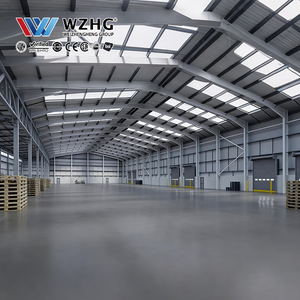 Entrepôt en structure métallique certifié GOST Q355B pour le marché russe, fabrication OEM pour le stockage minier en Sibérie - Product Image 1