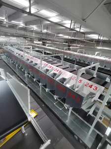 Ленточный сортировщик Truelisort с перекрестными лентами, нержавеющая сталь, резиновая лента, огнестойкий, регулируемая скорость, для <span class=keywords><strong>B2C</strong></span> электронной коммерции и производственных предприятий - Product Image 4