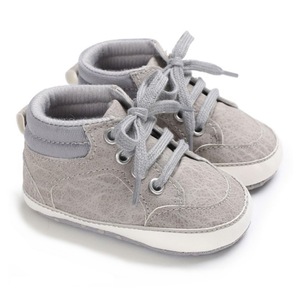 Bébé Casual Chaussures Bébé Semelle Souple Crib Baskets à Lacets - Product Image 1