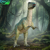 Modèle de dinosaure animatronique de parc à thème pour vente en usine, modèle de dinosaure réaliste télécommandé, modèles de dinosaures robotiques