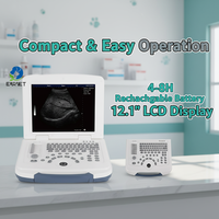 EURVET MU10 Échographe vétérinaire portable pour chien/chat/lapin, mode 2D, batterie rechargeable, outil de diagnostic écologique