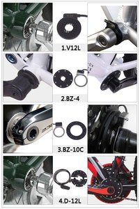 Ebike Motor Kits 48v 1500w Wheel Kit E Bike Display for Sale Conversion 2023 Ce Approved - Product Image 4