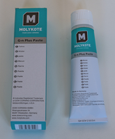 Pâte Molykote G-N Plus 100g Noire, Lubrifiant Solide MoS2 Anti-Embrasement à Faible Coefficient de Frottement pour l'Assemblage de Machines