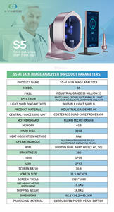 Analyse intelligente de la peau par IA <span class=keywords><strong>2025</strong></span>, scanner facial de bureau S5 36 millions de pixels, diagnostic facial, du cuir chevelu et des yeux, salon de beauté - Product Image 6