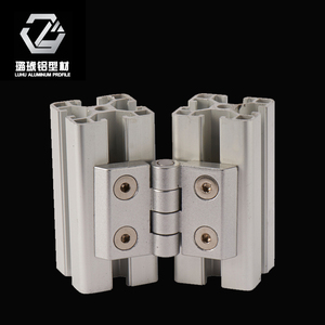 Luhu Aluminum Profile <b>Hinges</b> 4545 Metal Alloy For Aluminum Frames - Product Image 1