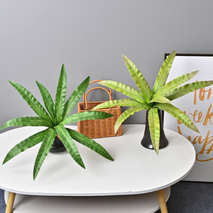 Planta <span class=keywords><strong>Artificial</strong></span> em Vaso com Ninho de Pássaros e Samambaia Simulada para Micro-Paisagens Exteriores e Decoração de Casamentos - Folhagem Realista - Product Image 6