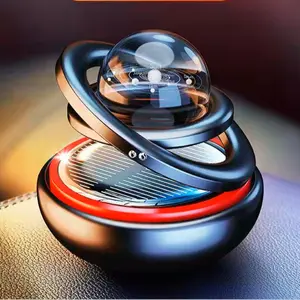 New Helicopter Car Air Fresheners Automotive Diffuser Solar Rotating Creative Car Perfume Decoration