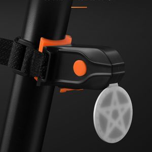 Jiuyue USB Rechargeable Bicycle Taillight High Brightness COB Constellation Heart Bone Shape <b>Bike</b> <b>Rear</b> <b>Light</b> - Product Image 1