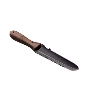 Pala de Alta Calidad con Mango de Nogal, Herramienta Clásica para Jardín y Hogar, Cuchilla Fija, Pala Manual para Excavar al Aire Libre con Funda de Nailon - Product Image 1
