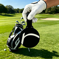 Tag Tas Golf Pria dengan Logo Kustom, Teks Mudah Dibaca, Harga Grosir, Tag Tas Golf Embos