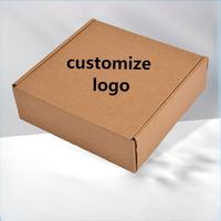 Carpeta de Regalo de Cartón Corrugado con Forma de Avión para Ropa y Joyería con Diseño de Logotipo Personalizado