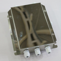 Boîtier de jonction NIIT série GA 6 voies en acier inoxydable 304, boîtier supérieur miroir en acier inoxydable, précision 1 mm pour cellule de pesage de balance