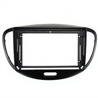 2012 pour Hyundai I10 ABS plastique tableau de bord support Kit de montage voiture DVD cadre miroir lien fonction caméra de recul TV Android voitures