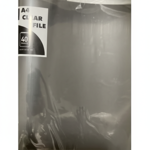 Schedario trasparente nero opaco HPL - Product Image 1