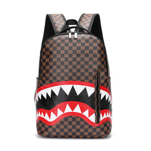 New Design OEM Fashion Waterproof Bagpack Custom <strong>School</strong> <strong>Bag</strong> Pack Shark Teeth Teen Travel Laptop Backpacks for College Students - Product Image 4