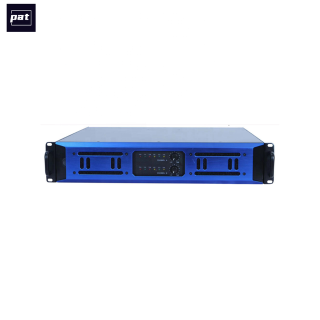 Pat E Series Professional Audio Sound System 2 Channel High Power Amplifier 8Ohm Stereo 2 X 450W/650W/850W/1050W Metal Power