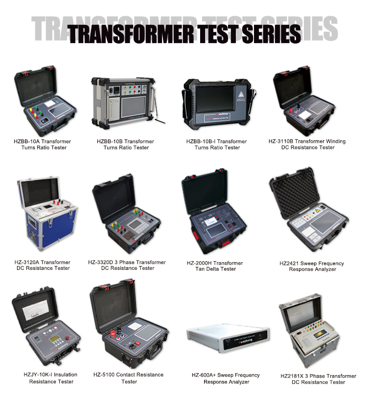 Huazheng Electric sweep Frequency Response Analyzers HZ-600H Transformer winding deformation tester