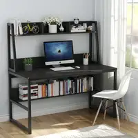 Wooden Corner Home Office Computer Laptop PC Writing Study Desk Table