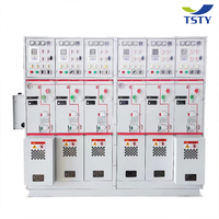 Interruptores MV & HV con aislamiento de gas 12KV 24KV 33KV Paneles eléctricos Gabinete de interruptores de voltaje medio Gabinetes de red SF6