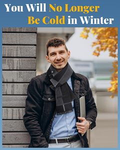 Bufanda Térmica Recargable Inteligente de Invierno para Hombre y Mujer, Bufanda Eléctrica con Calefacción USB, <span class=keywords><strong>Manta</strong></span> para el Cuello - Product Image 4